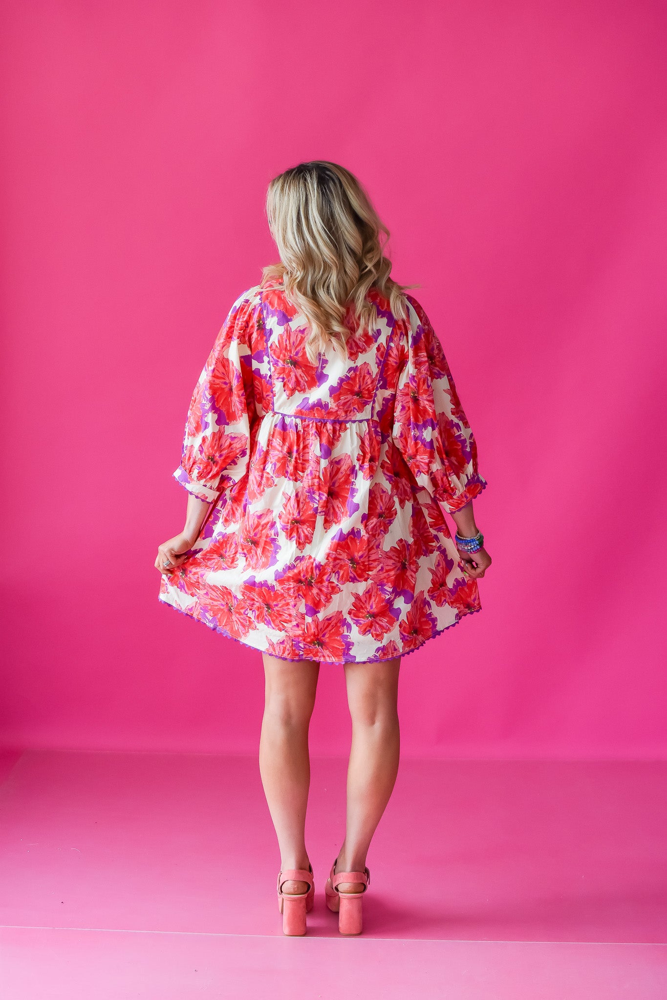 Hudson Floral Mini Dress
