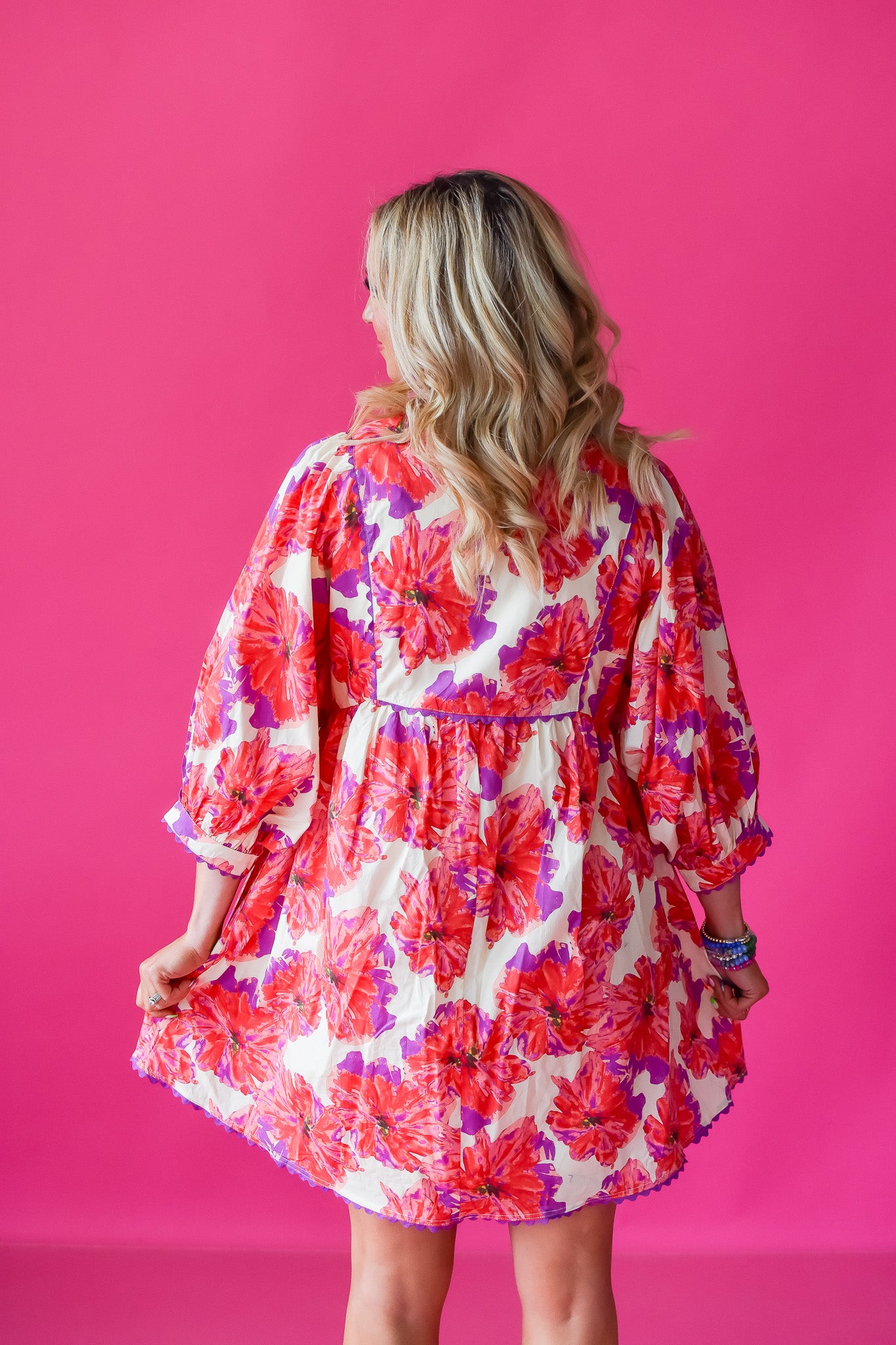 Hudson Floral Mini Dress