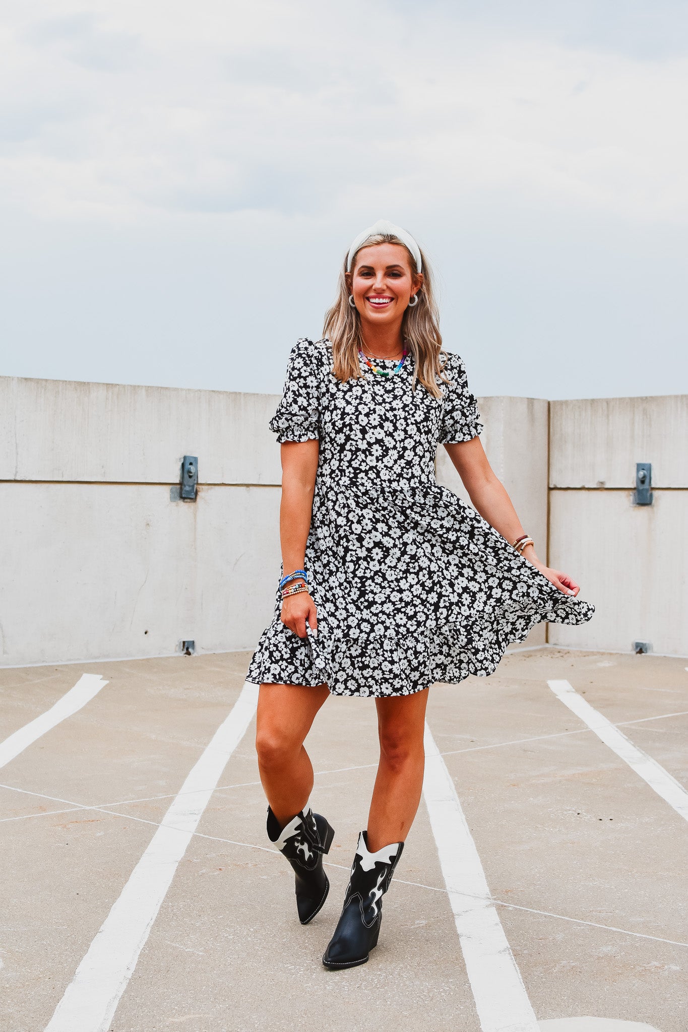 Adele Floral Dress