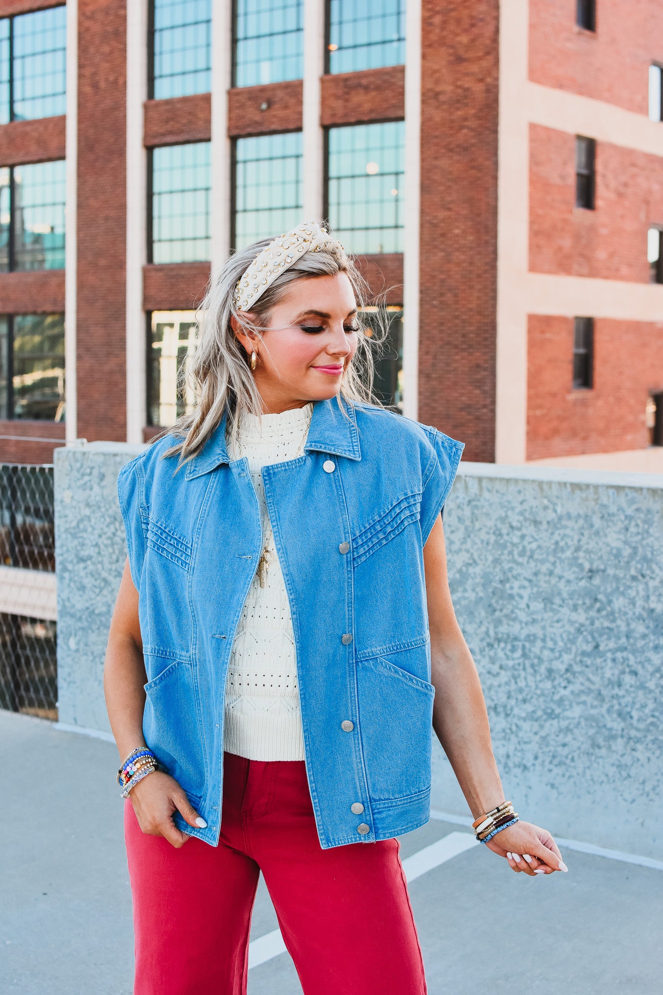 Maggie Denim Vest