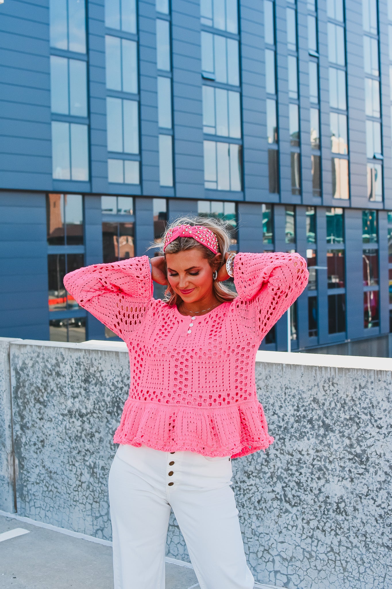 Daphne Crochet Sweater