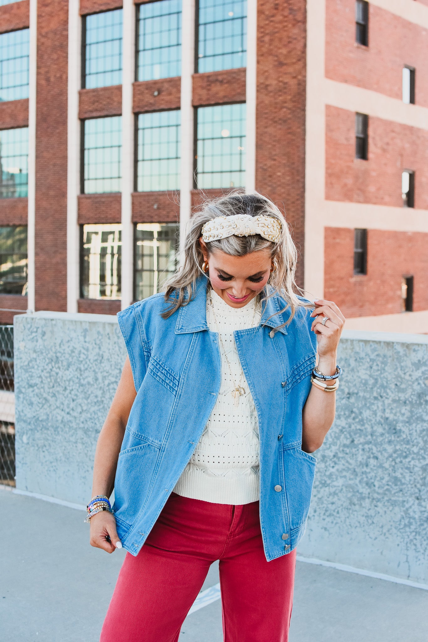 Maggie Denim Vest