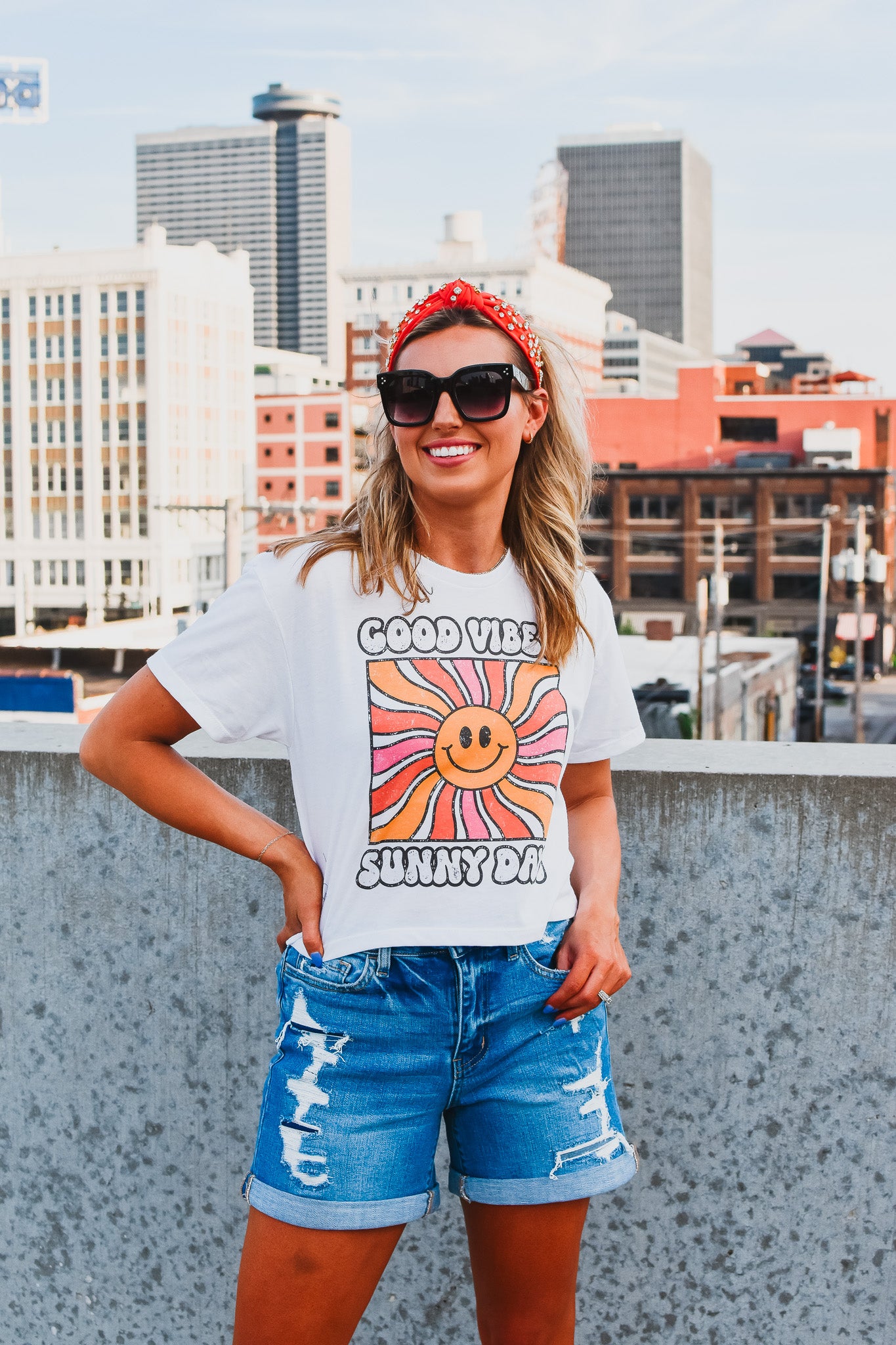 Good Vibes Sunny Days Tee