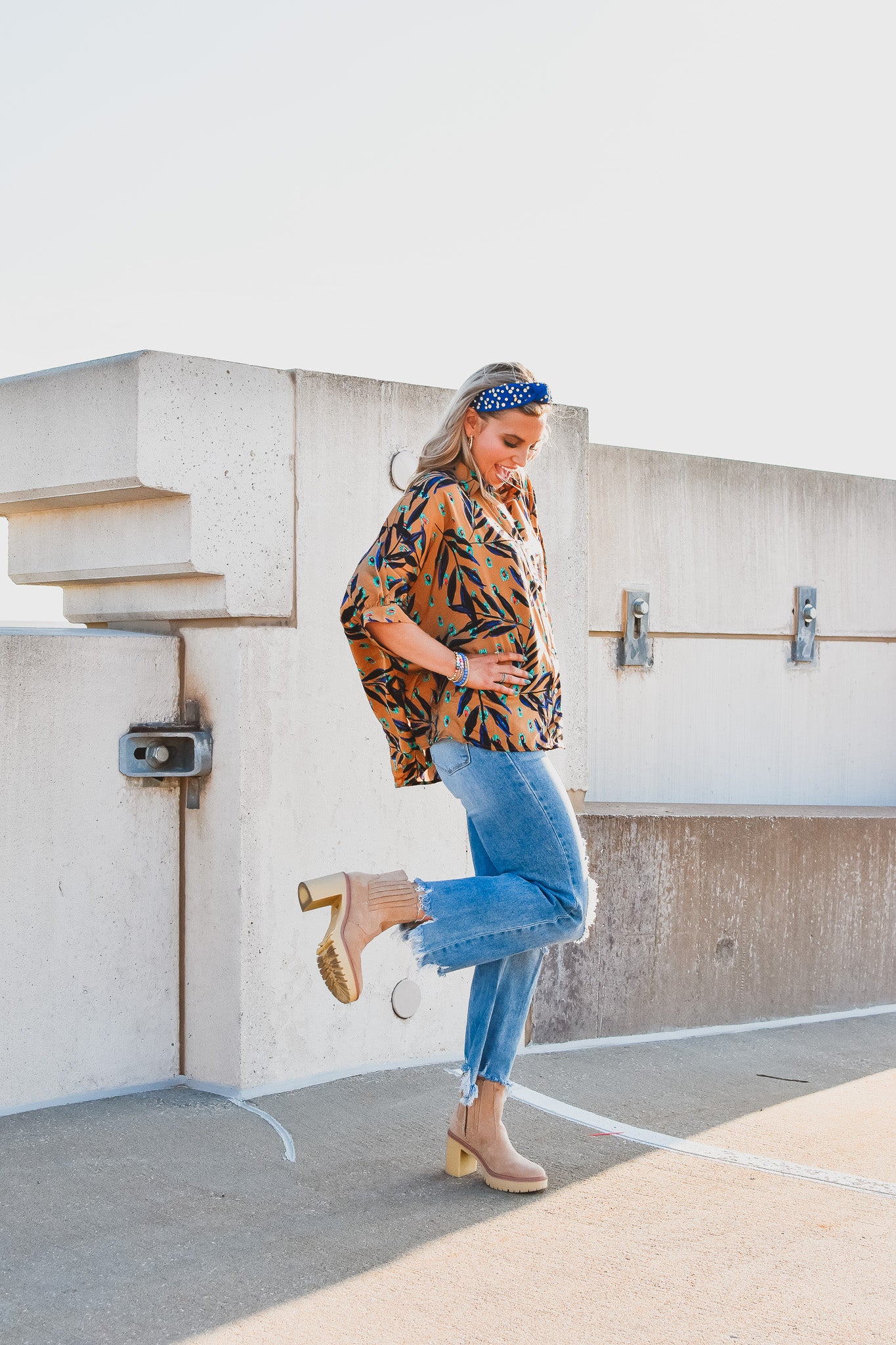 Auggie Denim Pants Medium Wash -RESTOCK