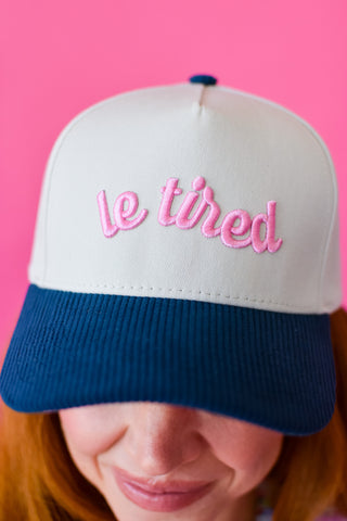 Le Tired Trucker Hat