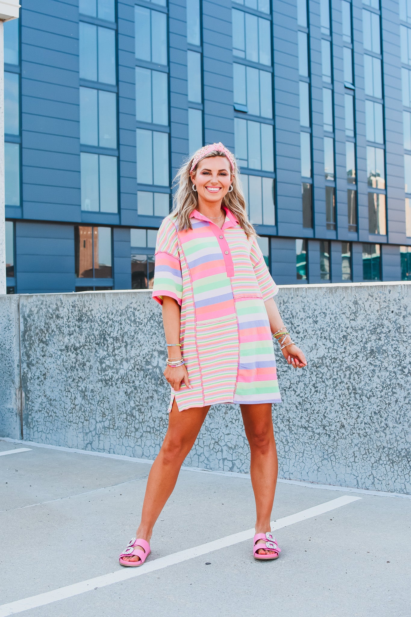 Vivi Striped Dress