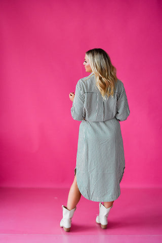 Eloise Stripe Maxi Dress
