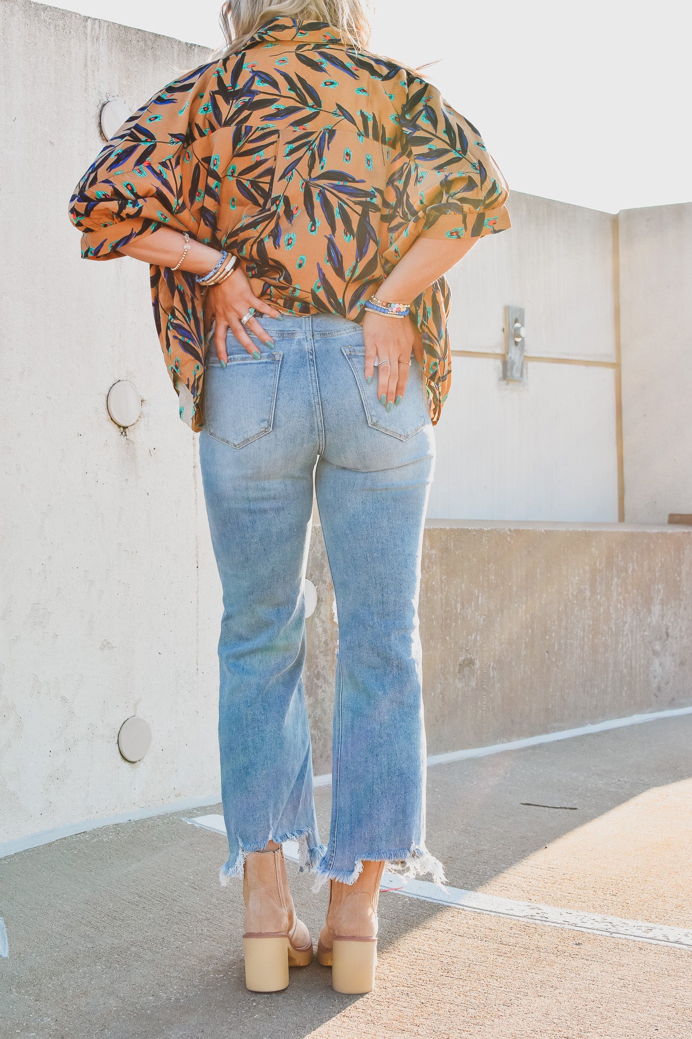 Auggie Denim Pants Medium Wash -RESTOCK