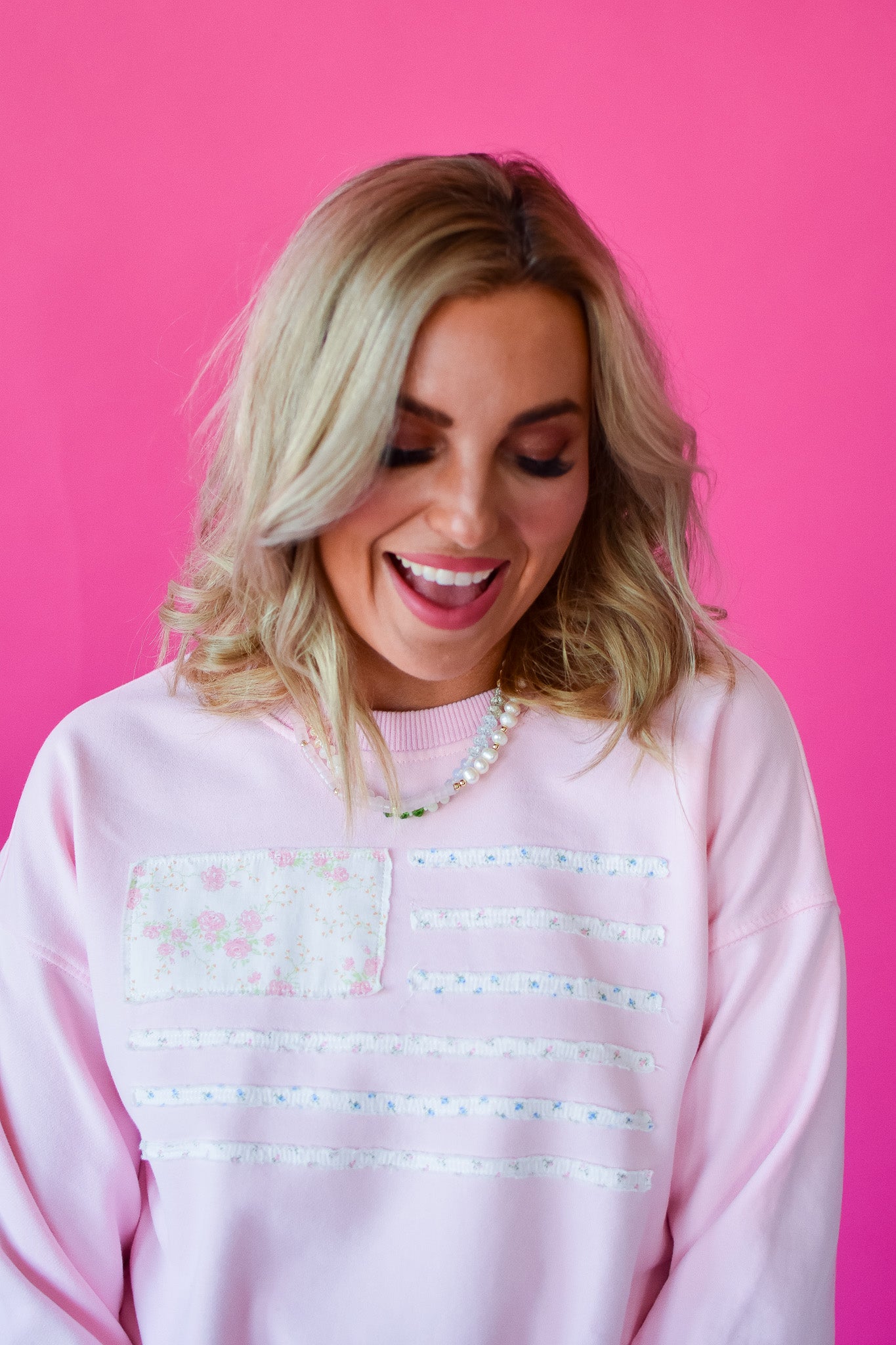 Lane USA Flag Sweatshirt
