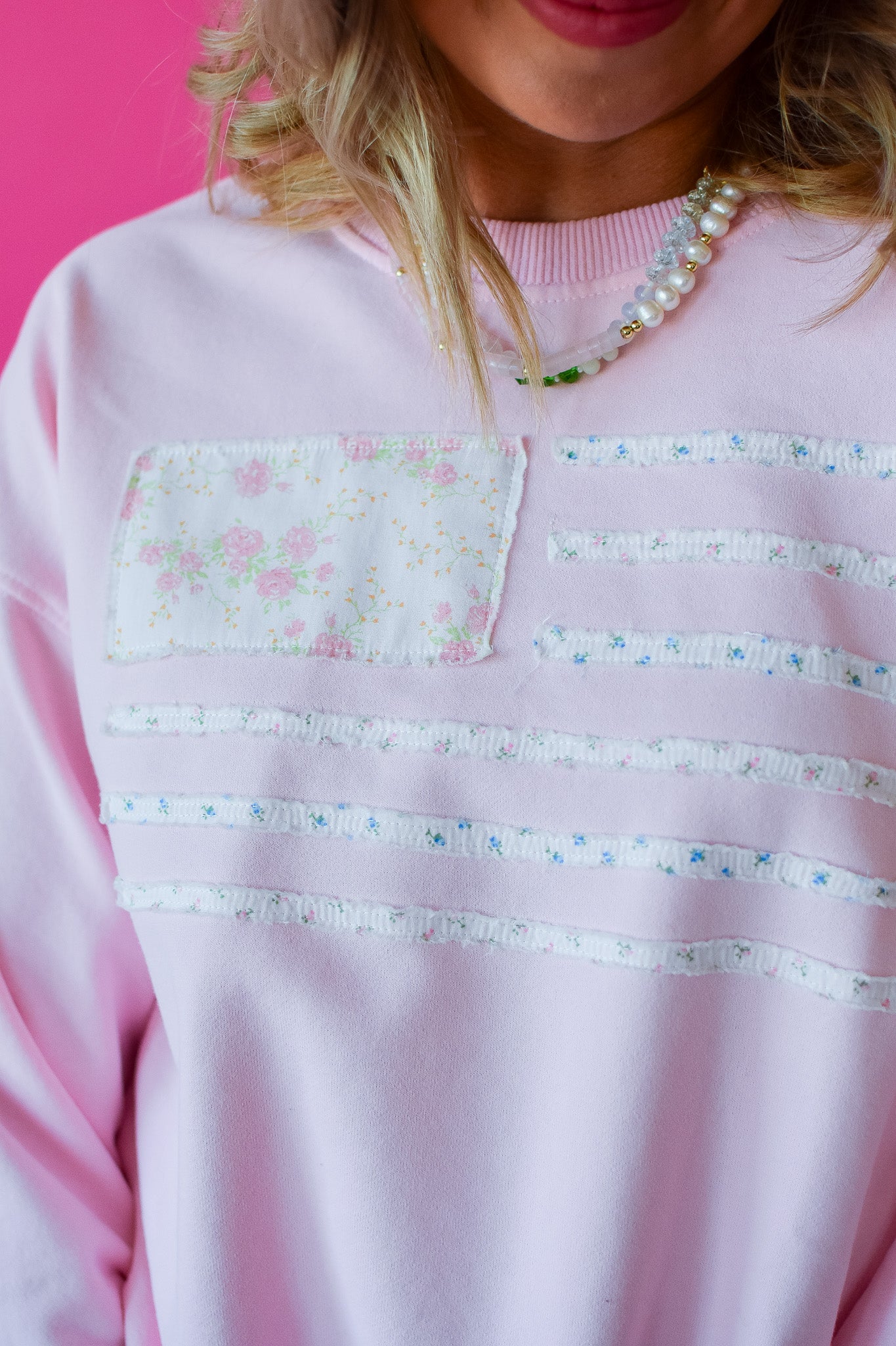 Lane USA Flag Sweatshirt