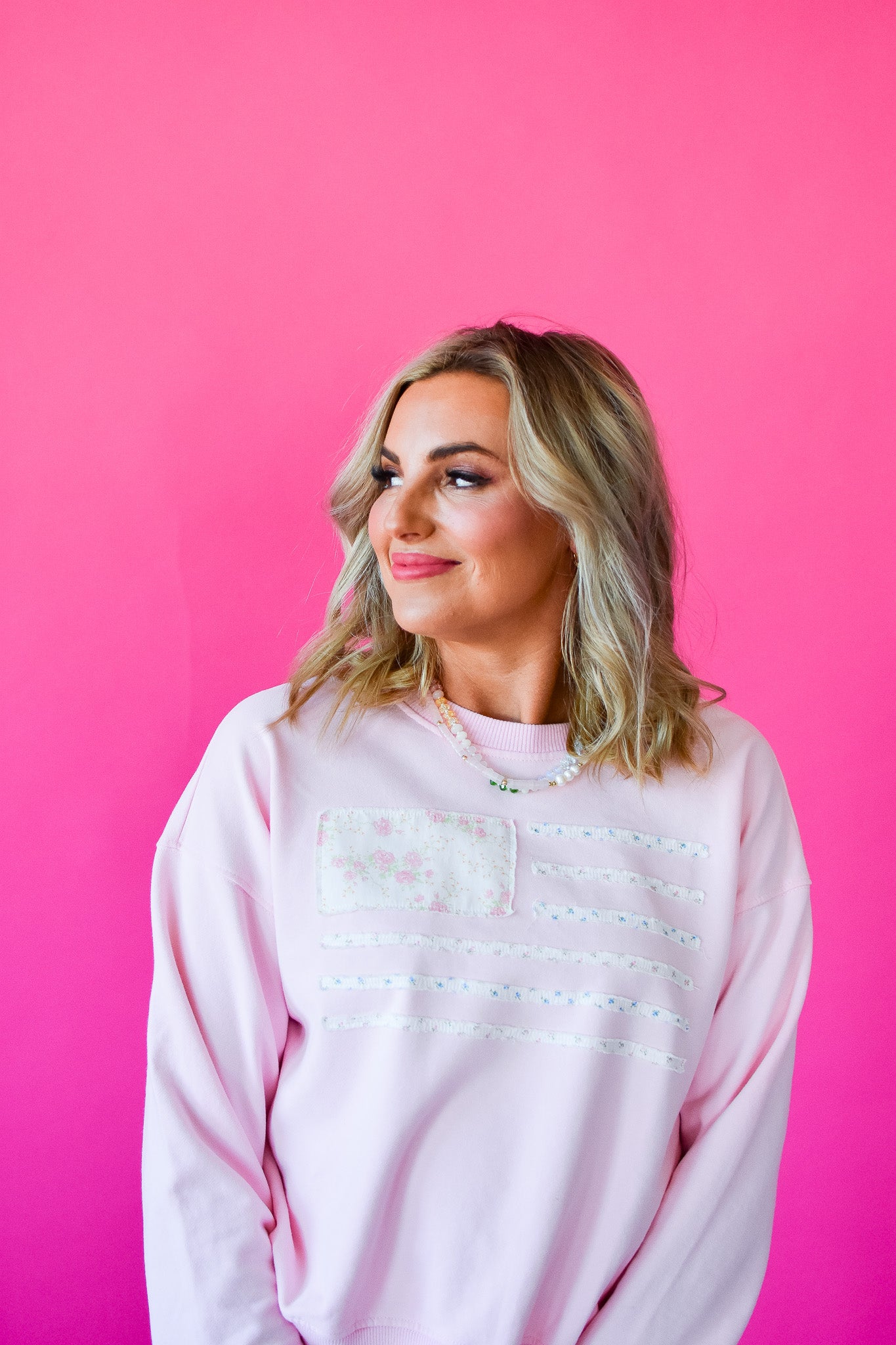 Lane USA Flag Sweatshirt