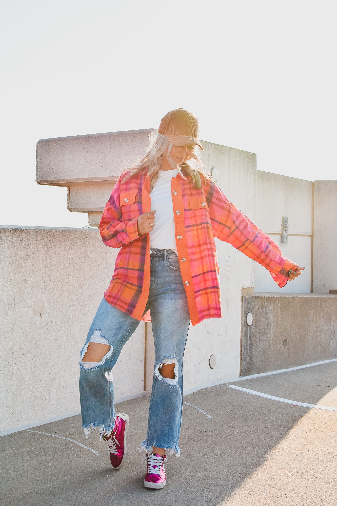 Malone Plaid Shacket