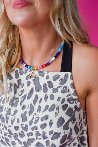 Tatum Leopard Mini Dress