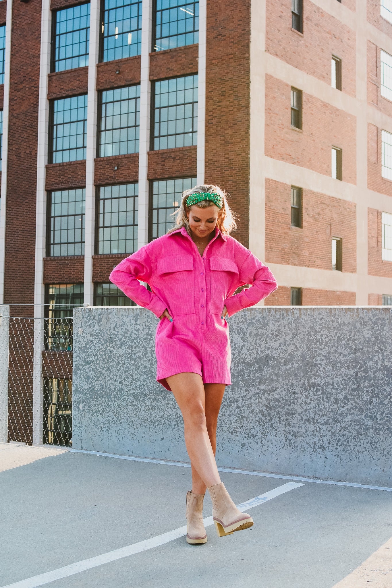 Laley Corduroy Romper