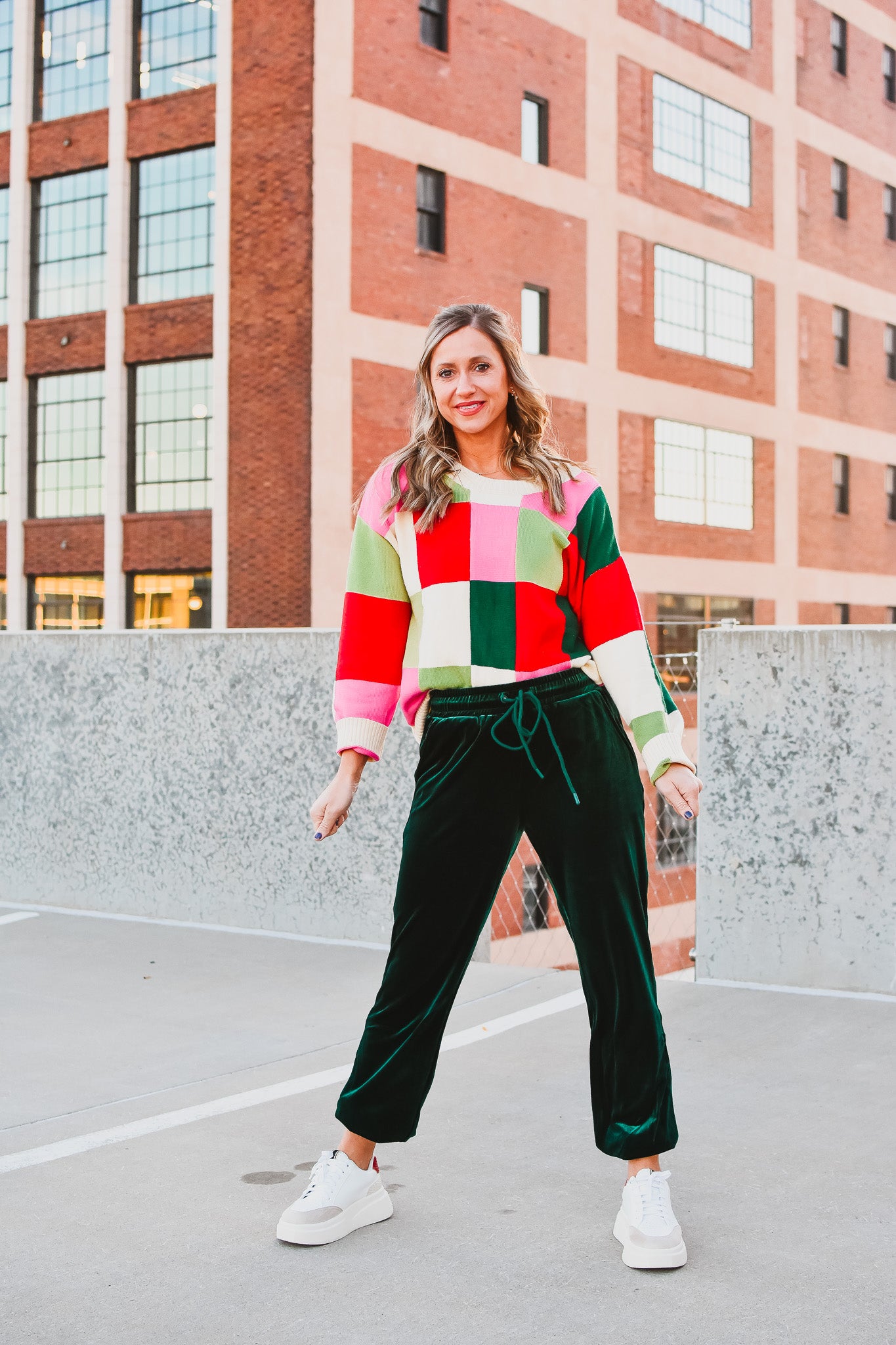 Raquel Velvet Joggers