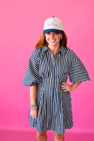 Prescott Denim Stripe Dress