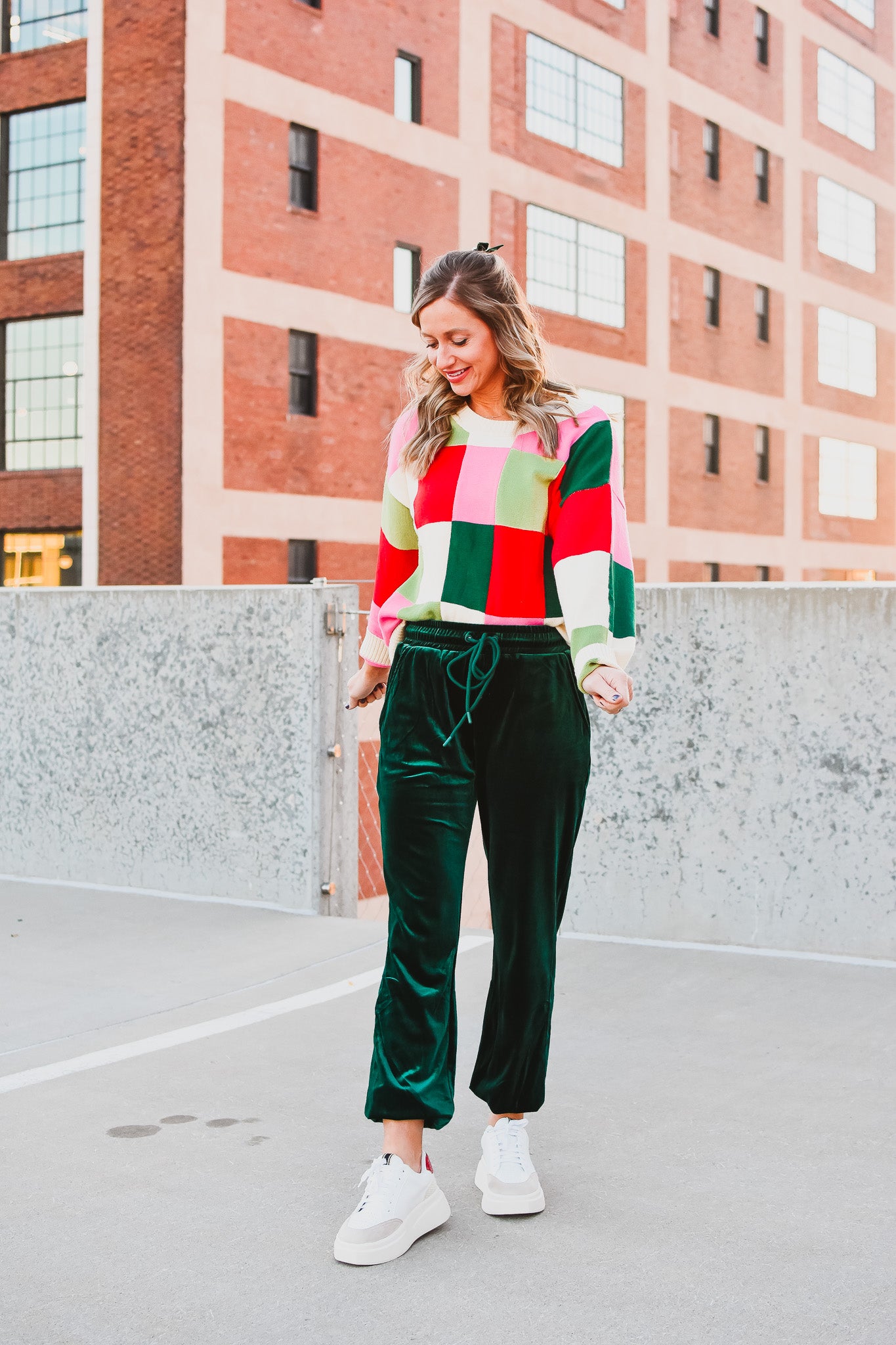 Raquel Velvet Joggers