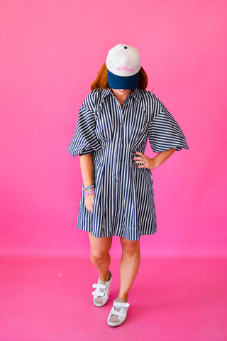 Prescott Denim Stripe Dress