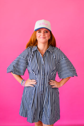 Prescott Denim Stripe Dress