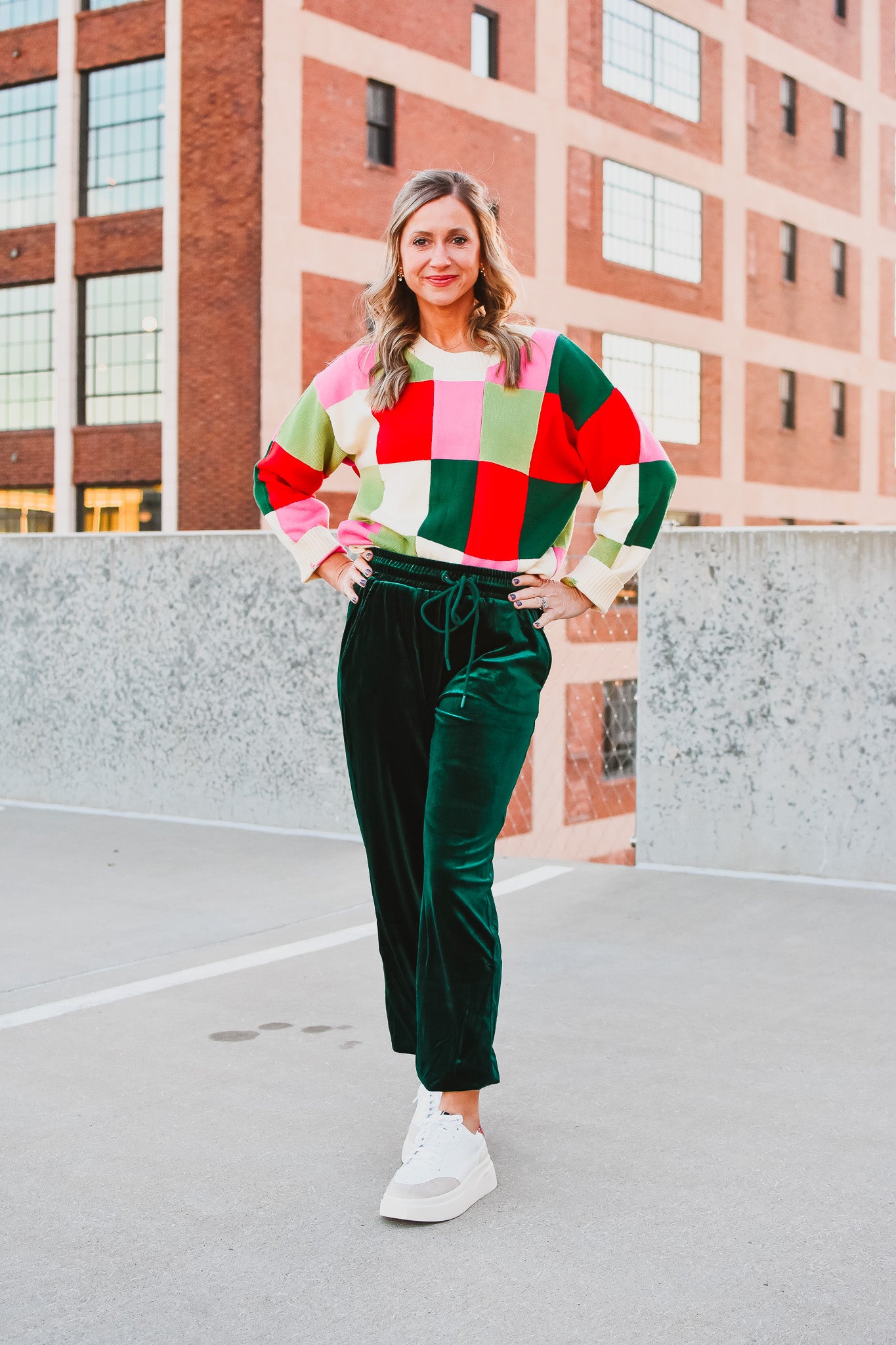 Raquel Velvet Joggers