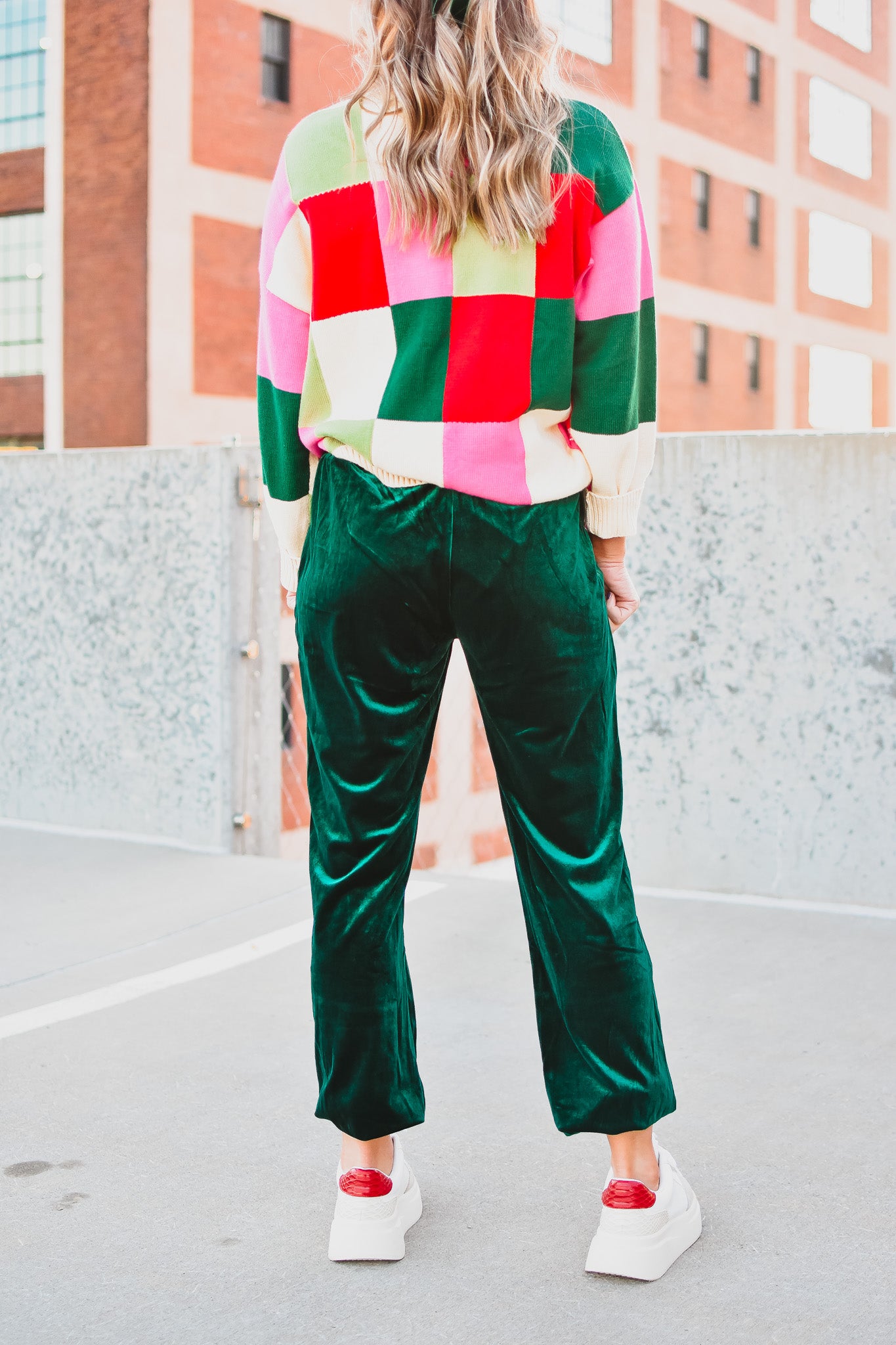 Raquel Velvet Joggers