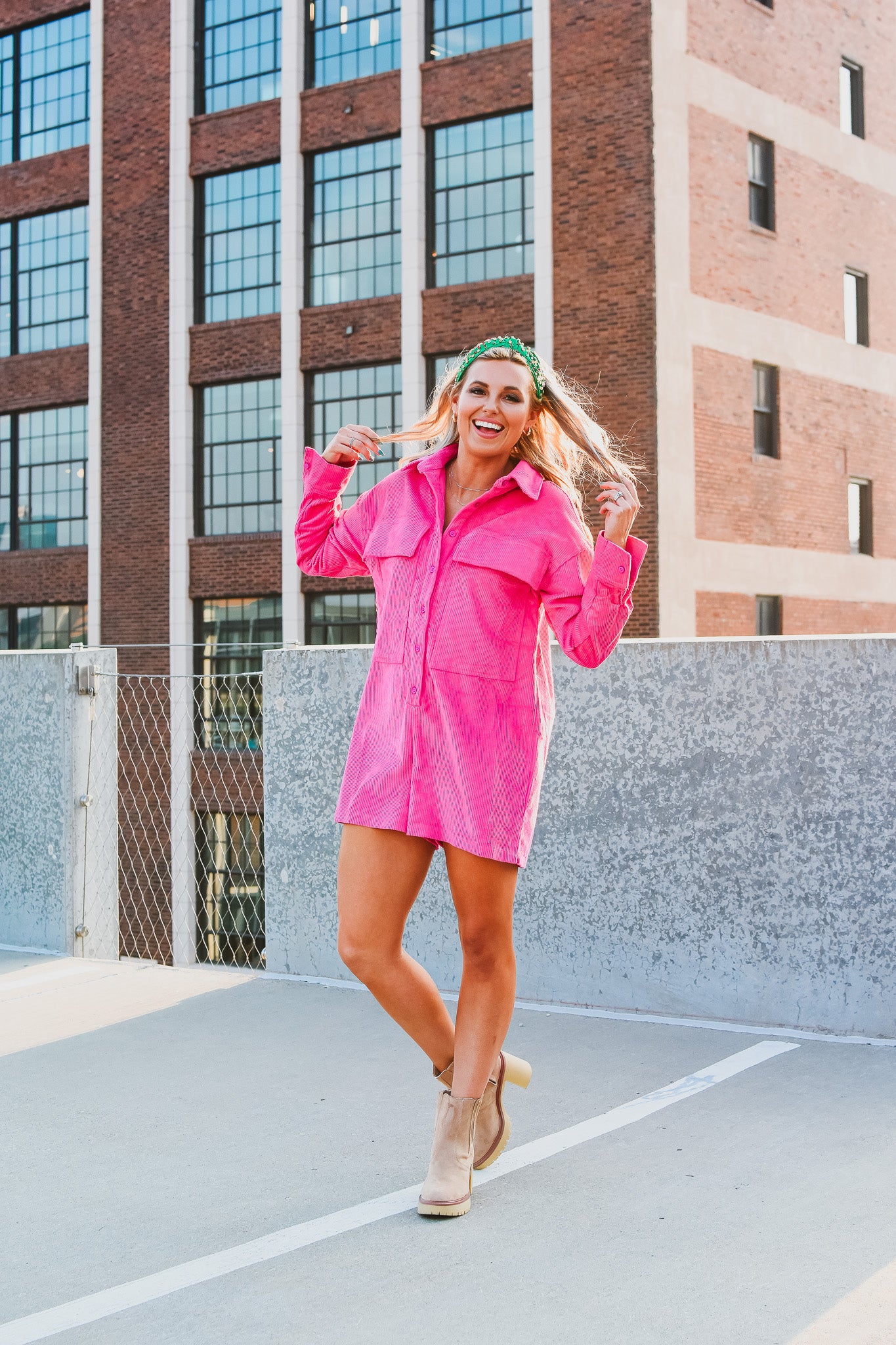 Laley Corduroy Romper