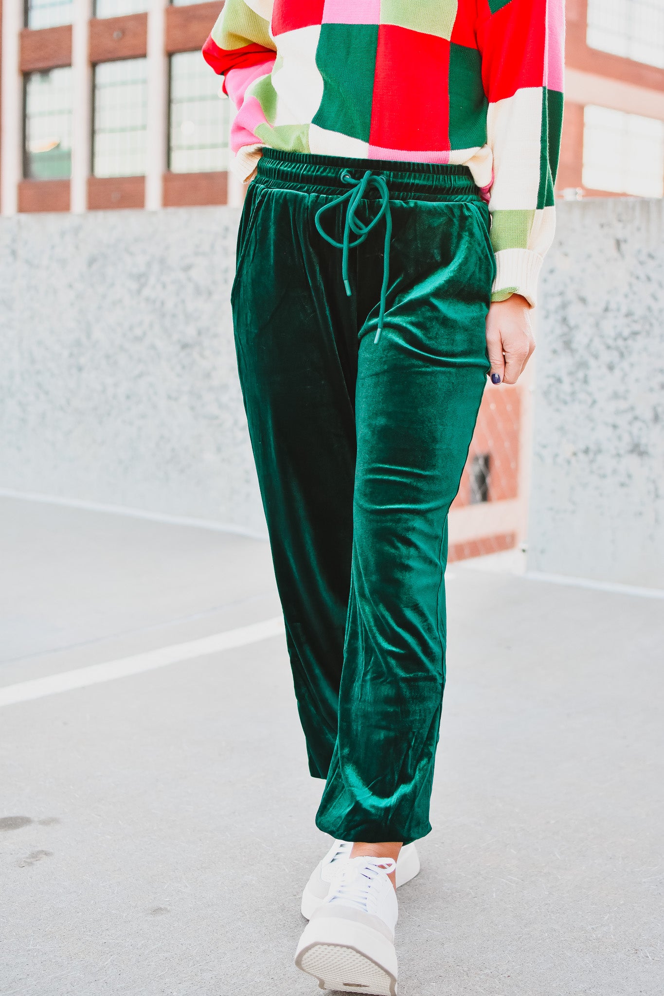 Raquel Velvet Joggers