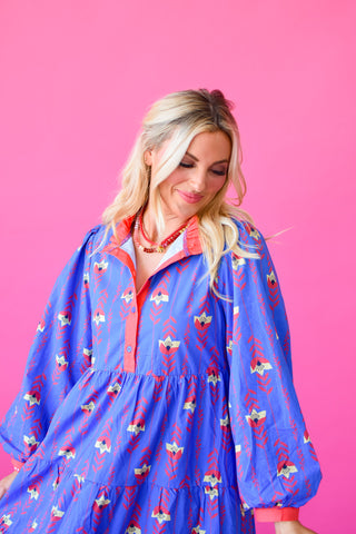 Allis Floral Midi Dress