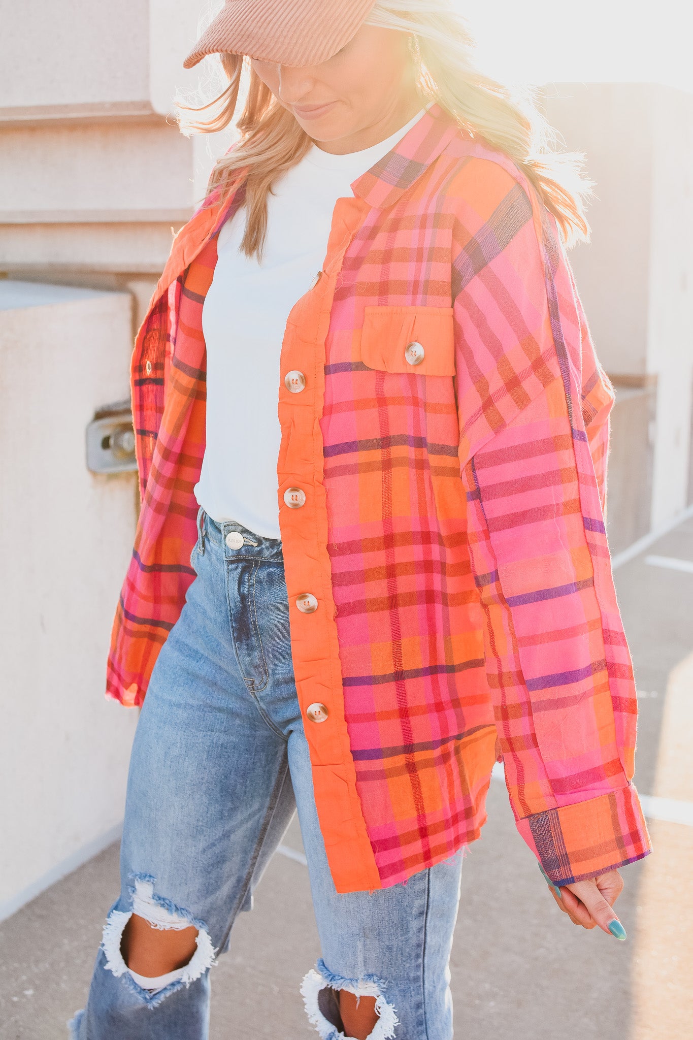 Malone Plaid Shacket