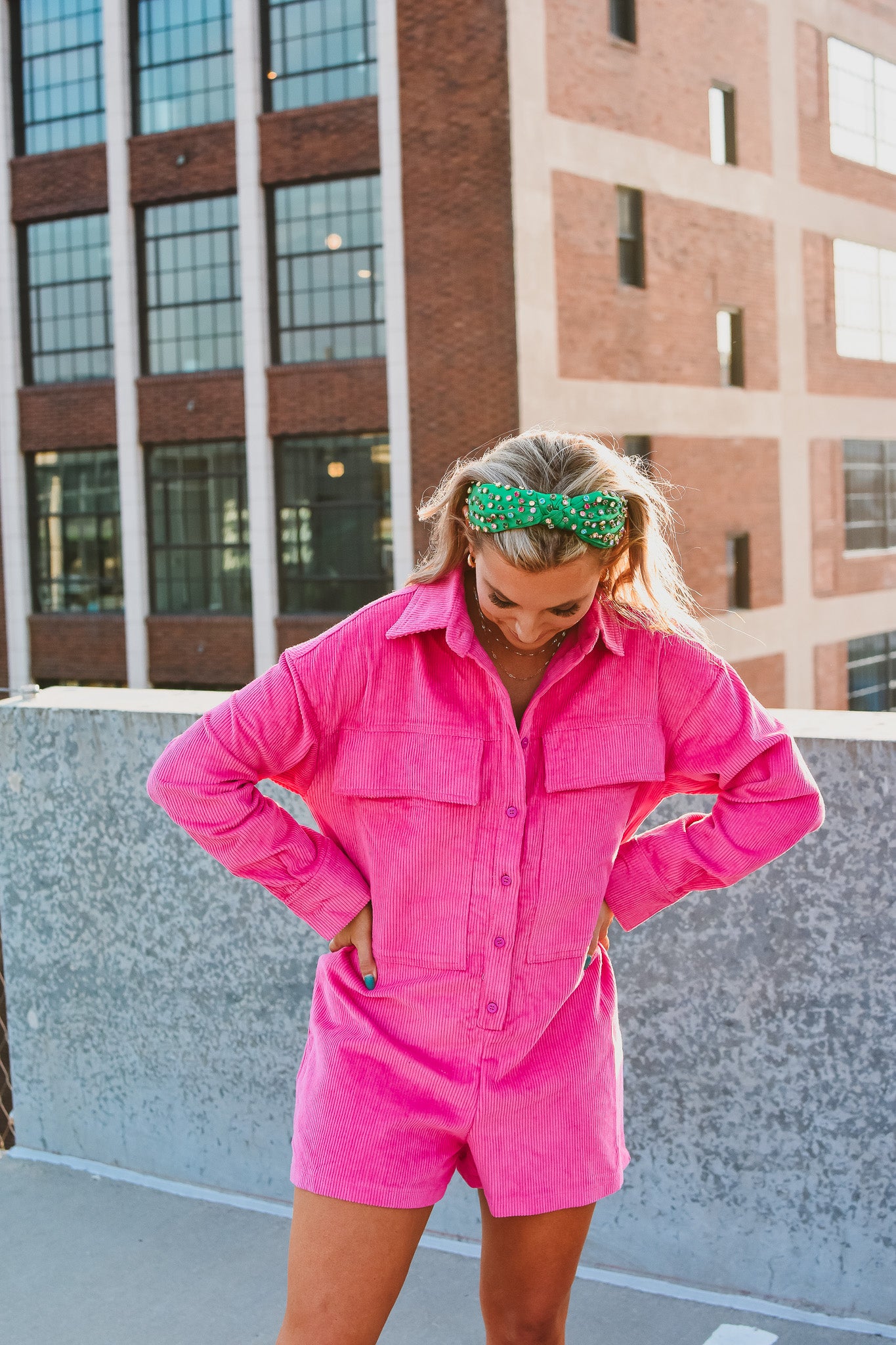 Laley Corduroy Romper