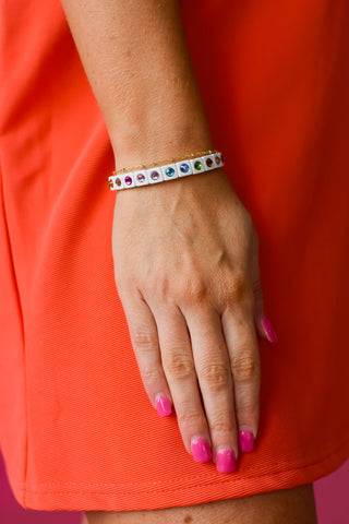Maeve Bracelet - White Colorful RESTOCK