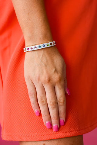 Maeve Bracelet - White Colorful RESTOCK