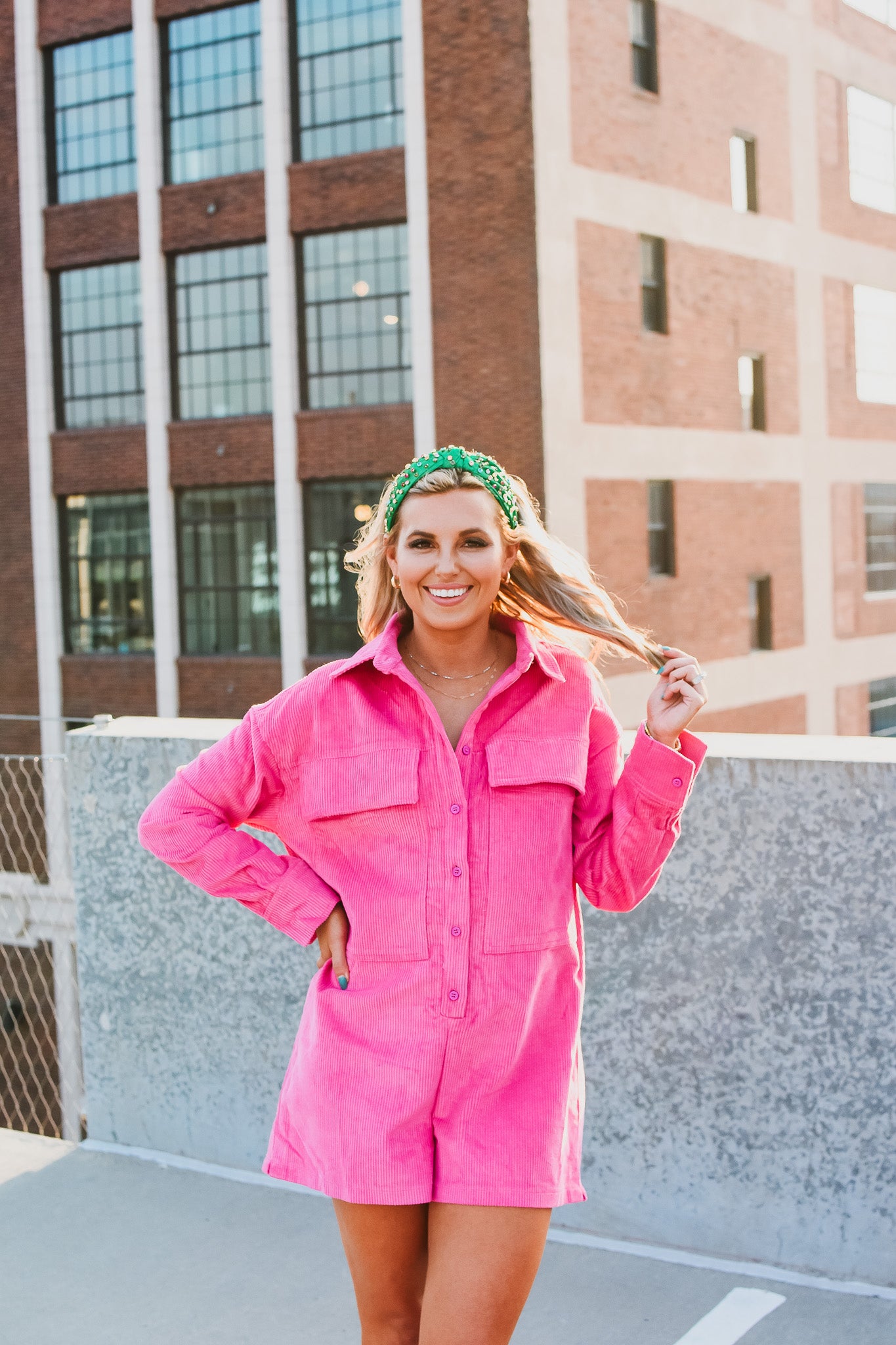 Laley Corduroy Romper