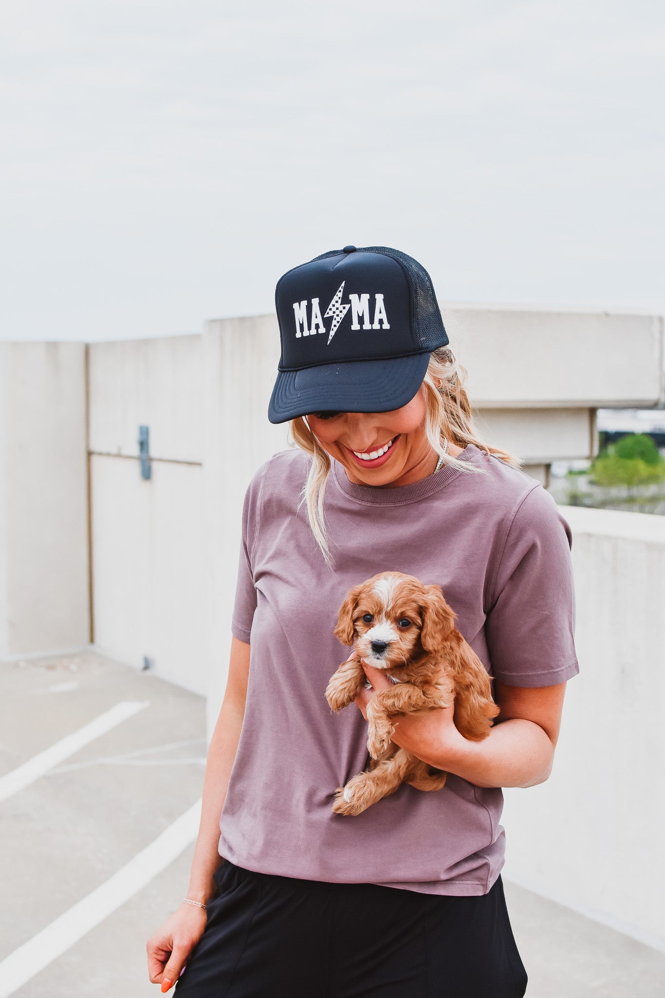 Kate Classic Boxy Fit Tee in Mocha