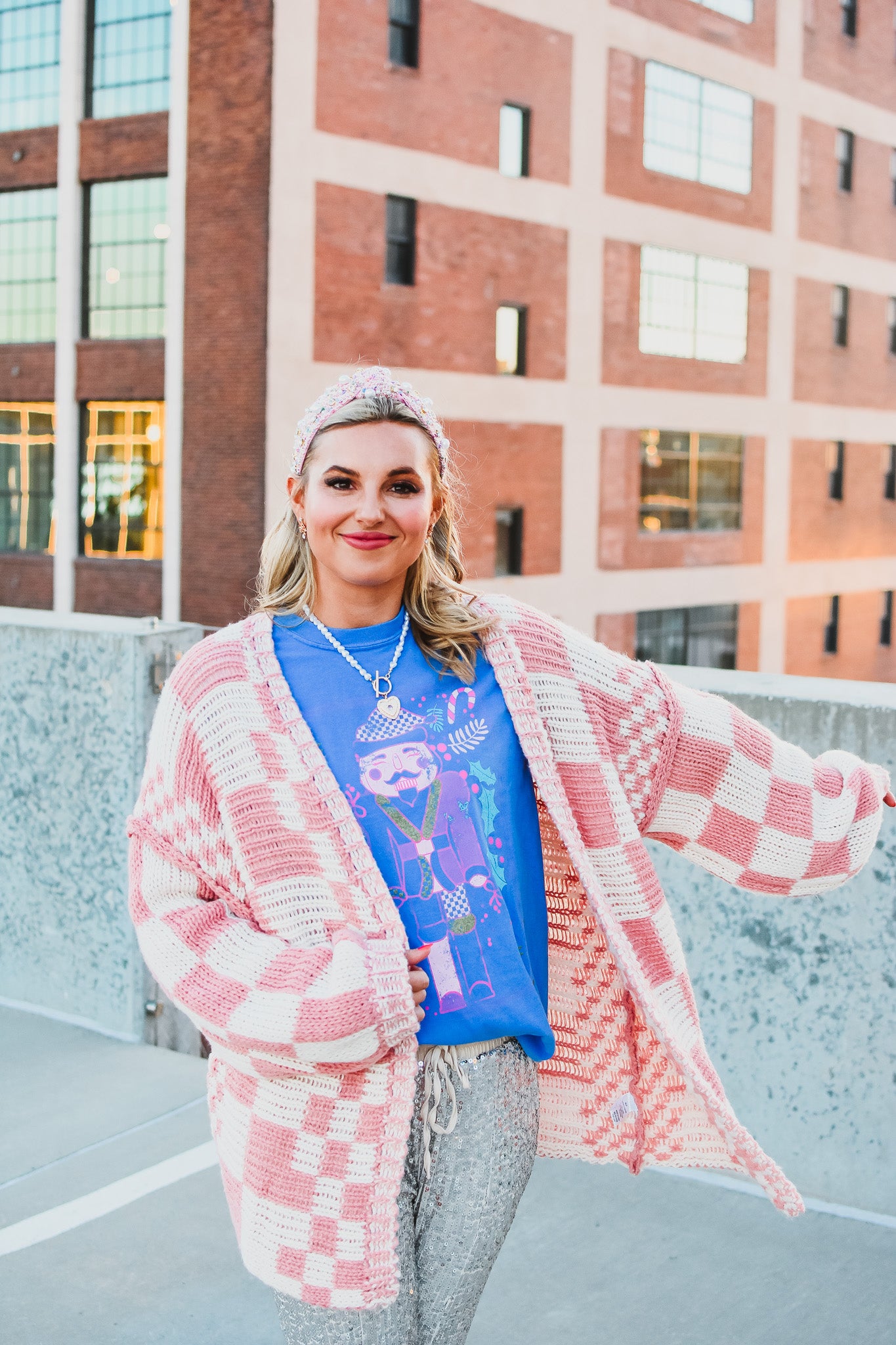 Reed Cardigan in Mauve