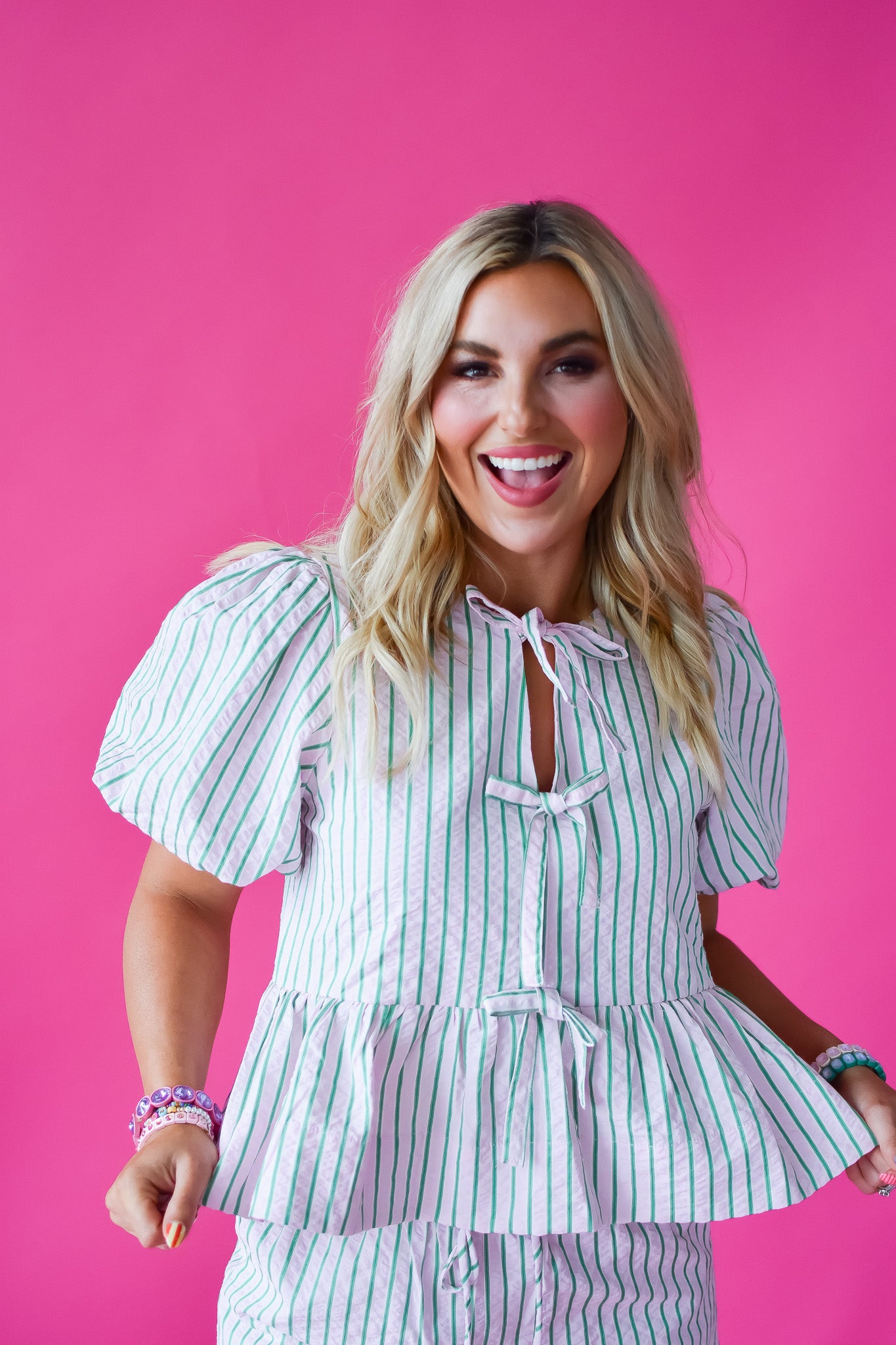 Sasha Stripe Outfit Set