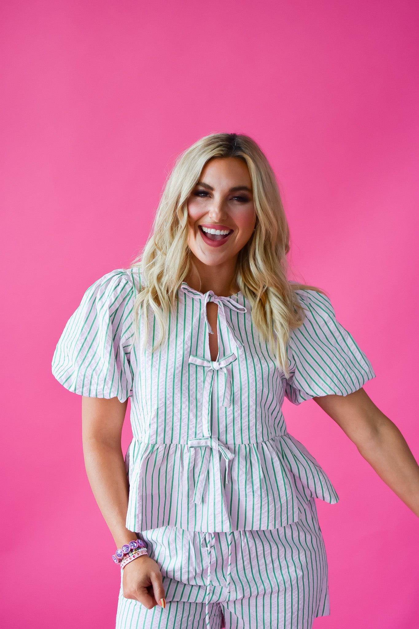 Sasha Stripe Outfit Set