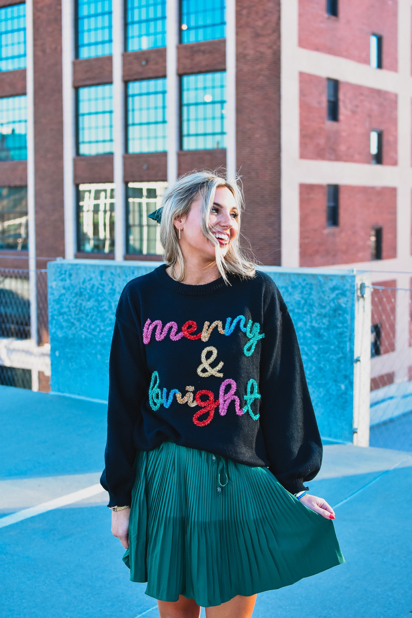 Merry and Bright Sweater