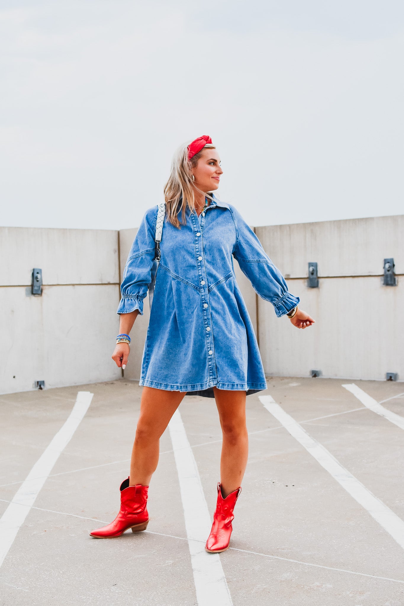 Gillian Denim Dress