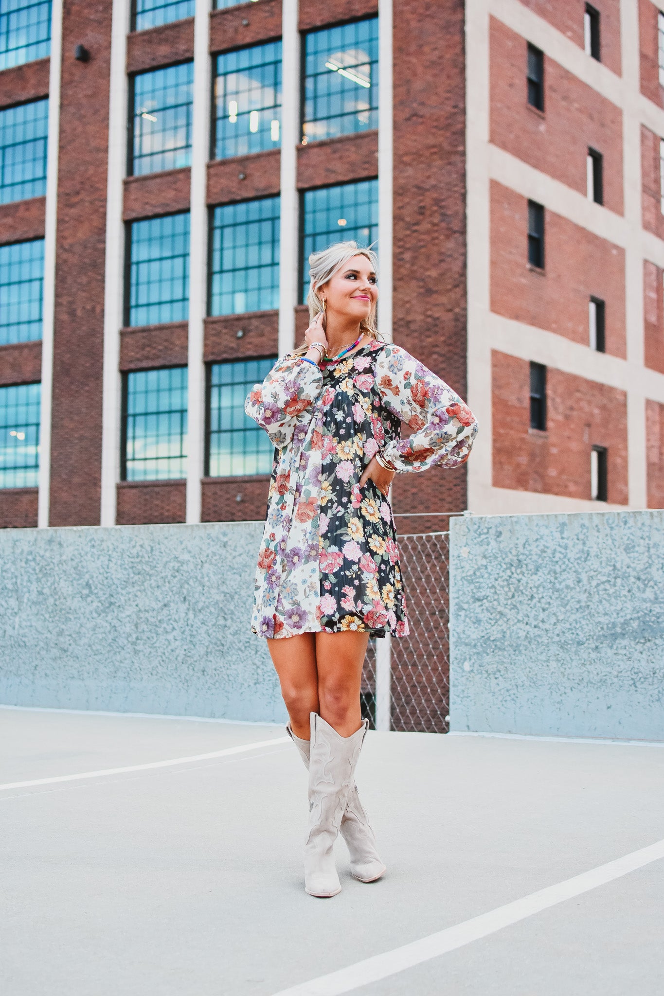 Laura Floral Mini Dress