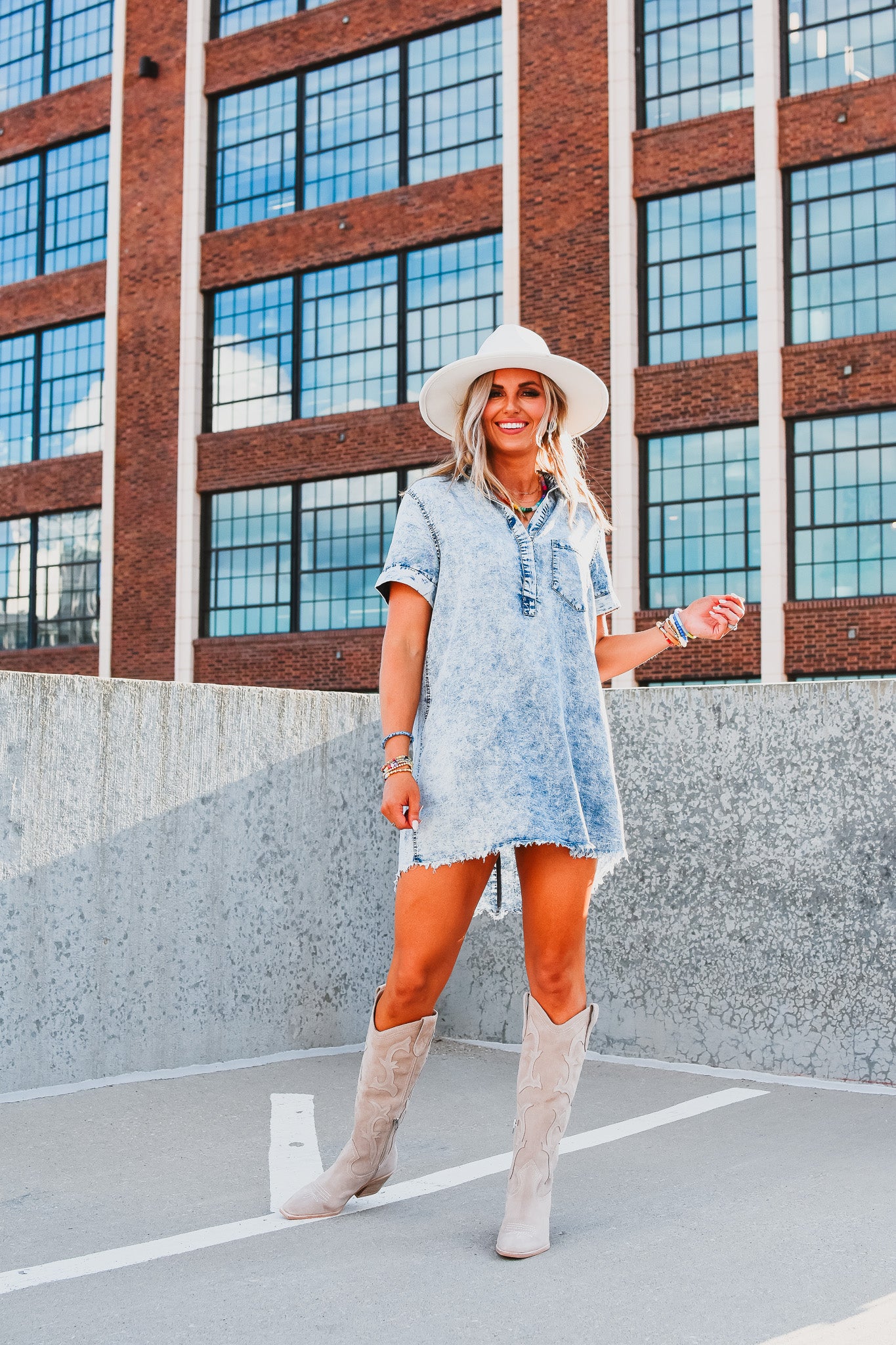 Chandler Denim Dress