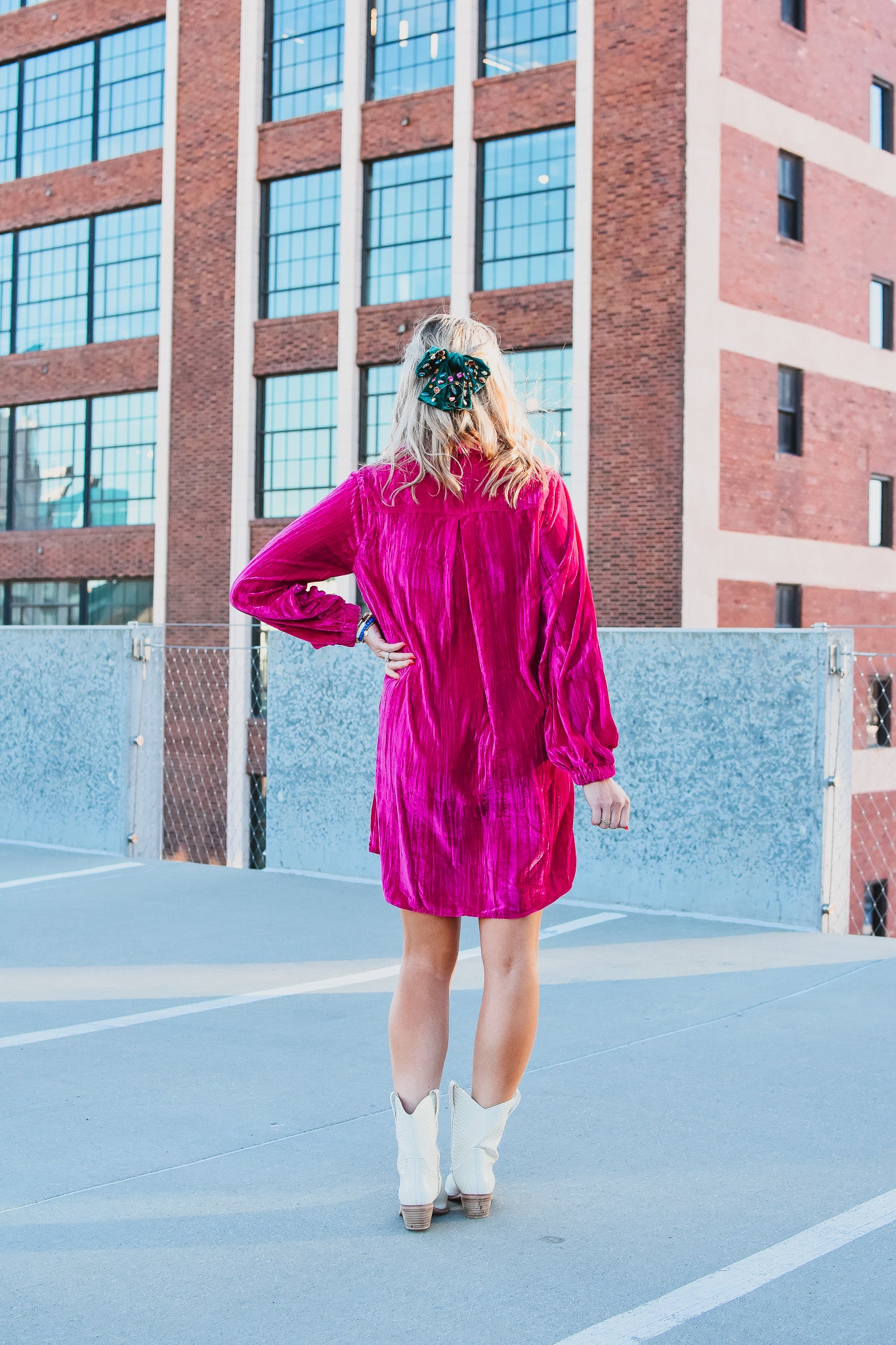 Jodie Velvet Dress