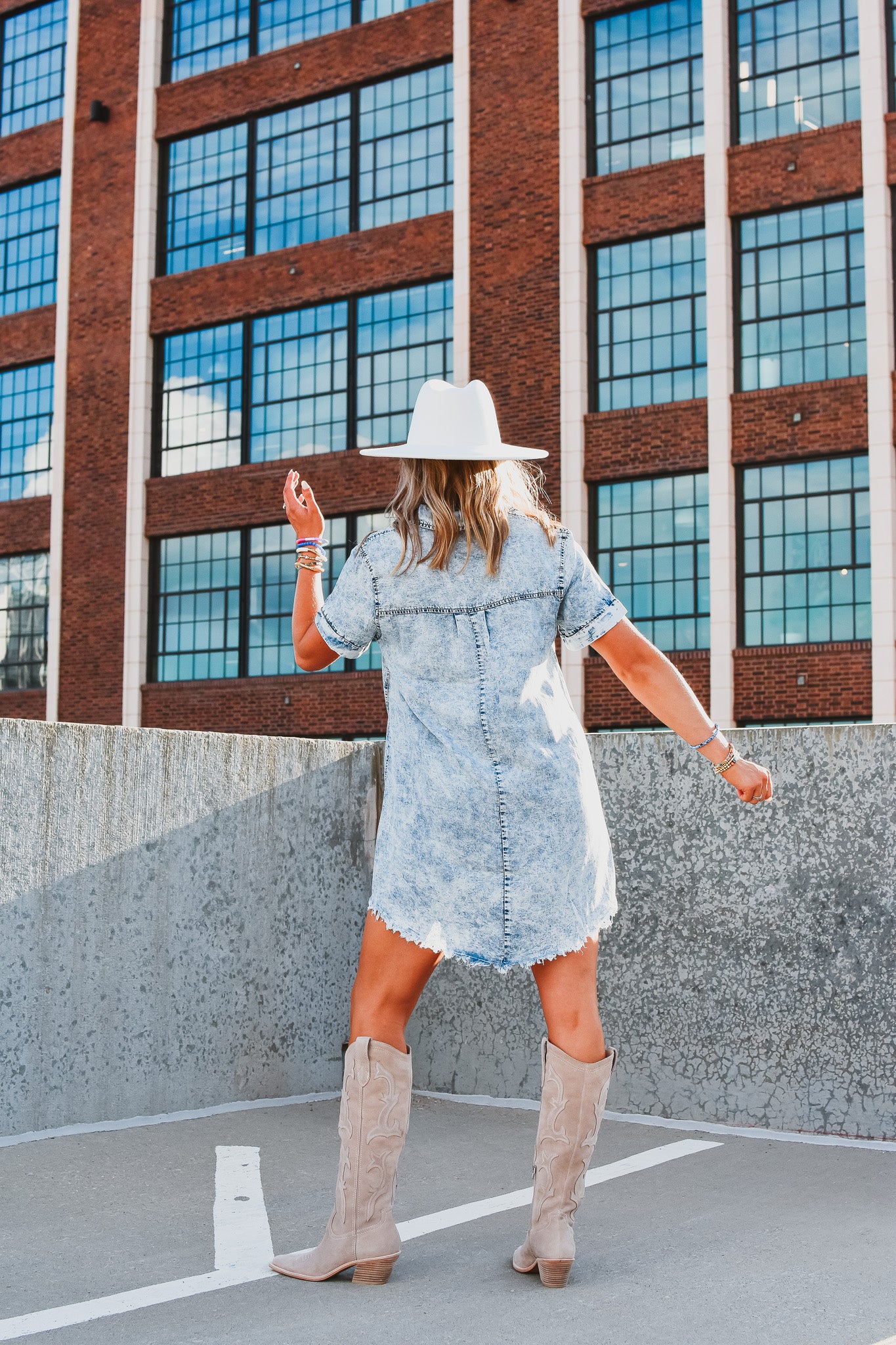 Chandler Denim Dress