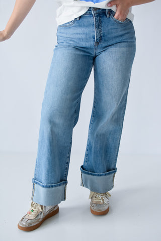 Harriet Cuffed Denim