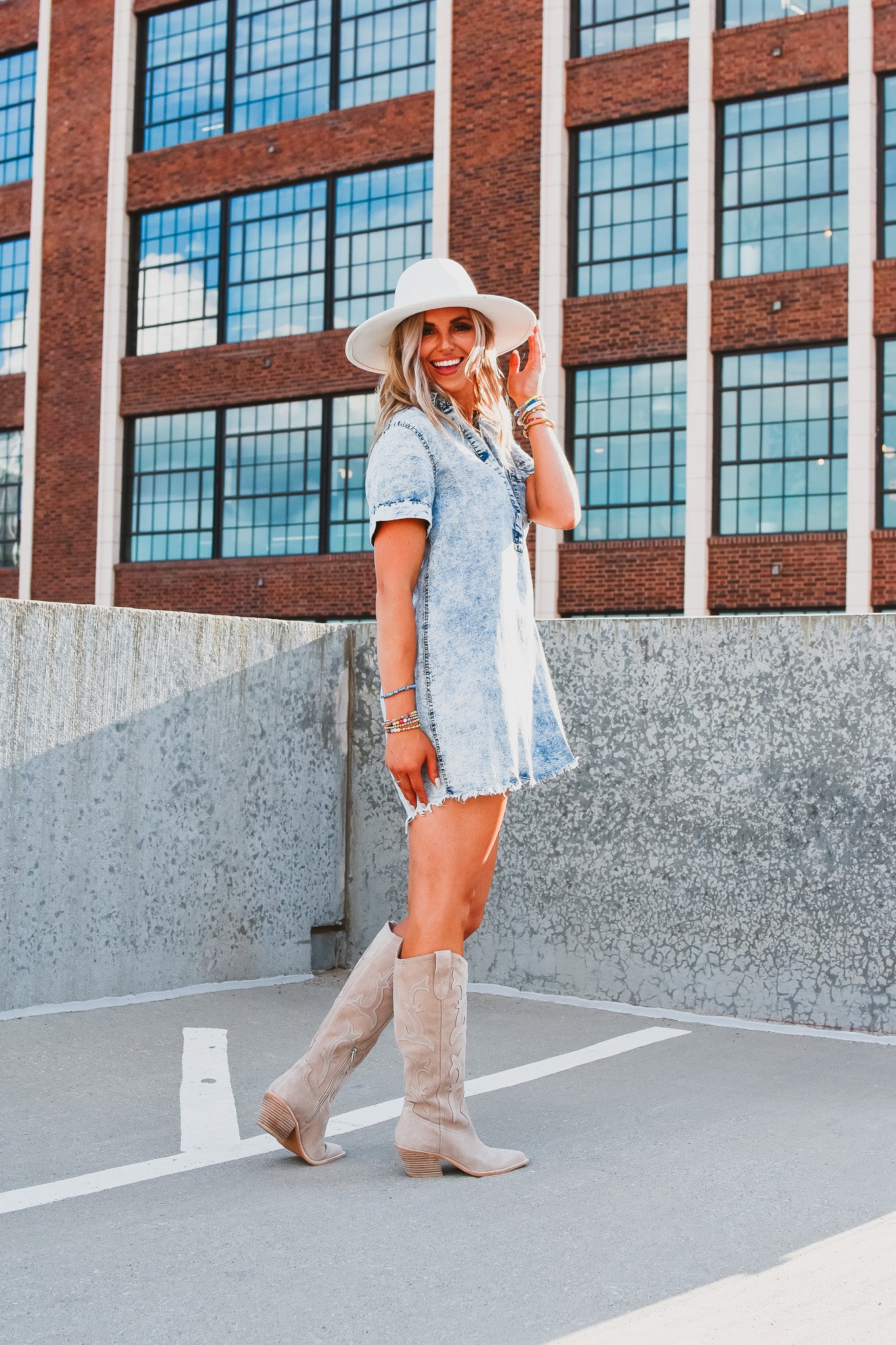Chandler Denim Dress