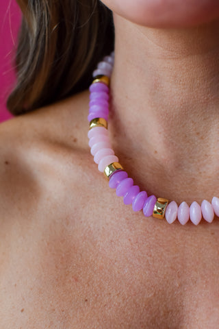 Pastel Day Dream Beaded Necklace