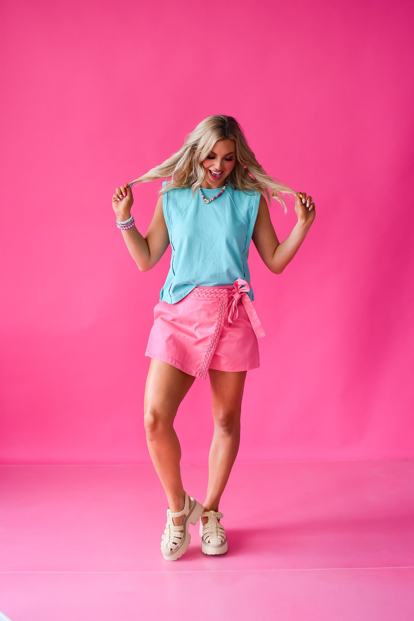 Shauna Skort in Pink