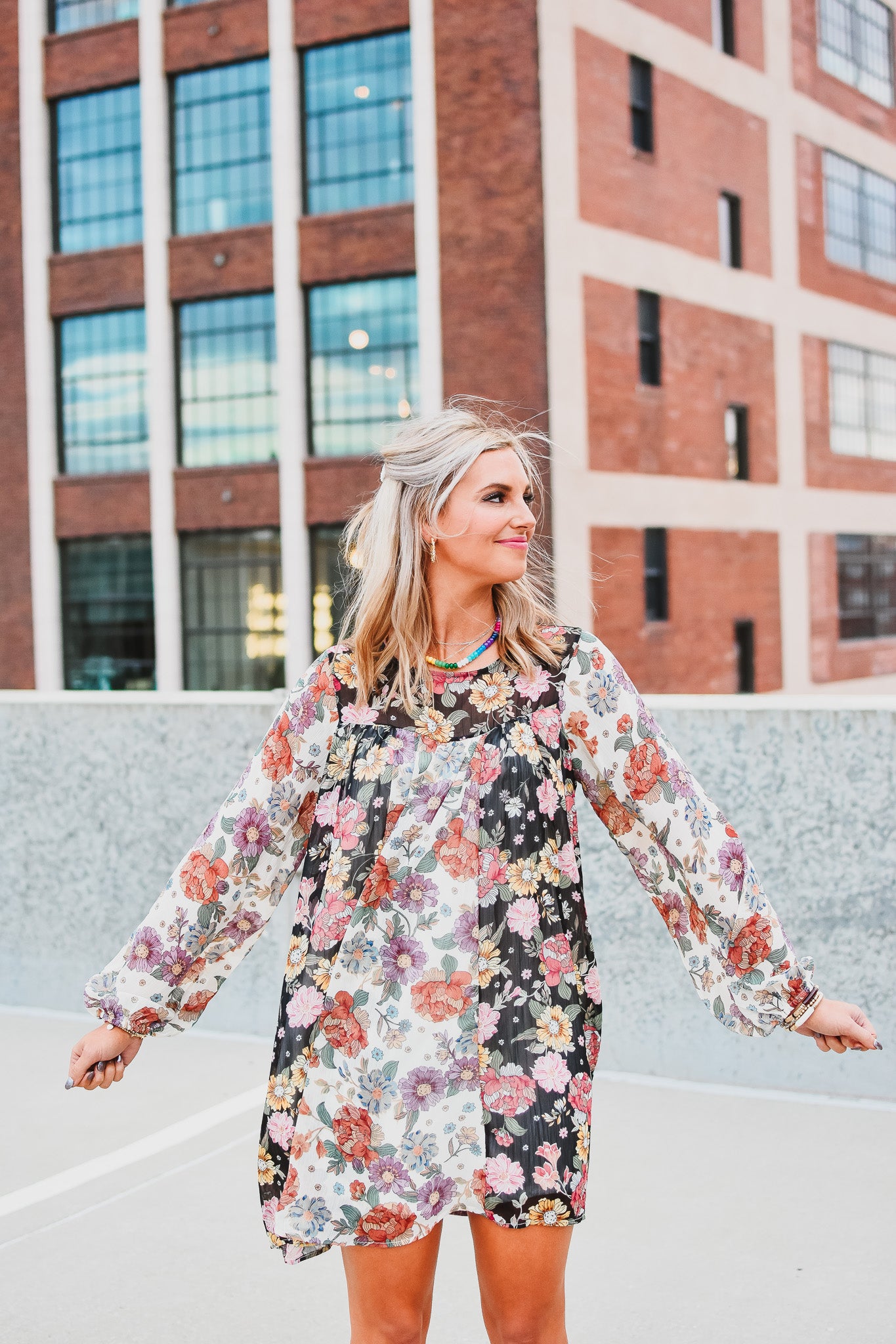 Laura Floral Mini Dress