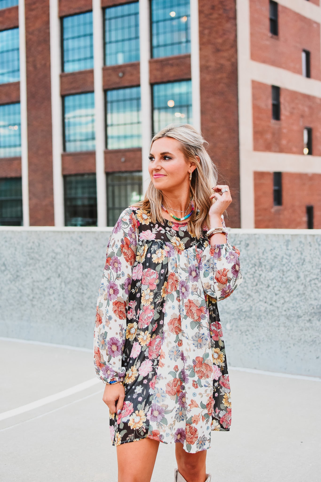 Laura Floral Mini Dress