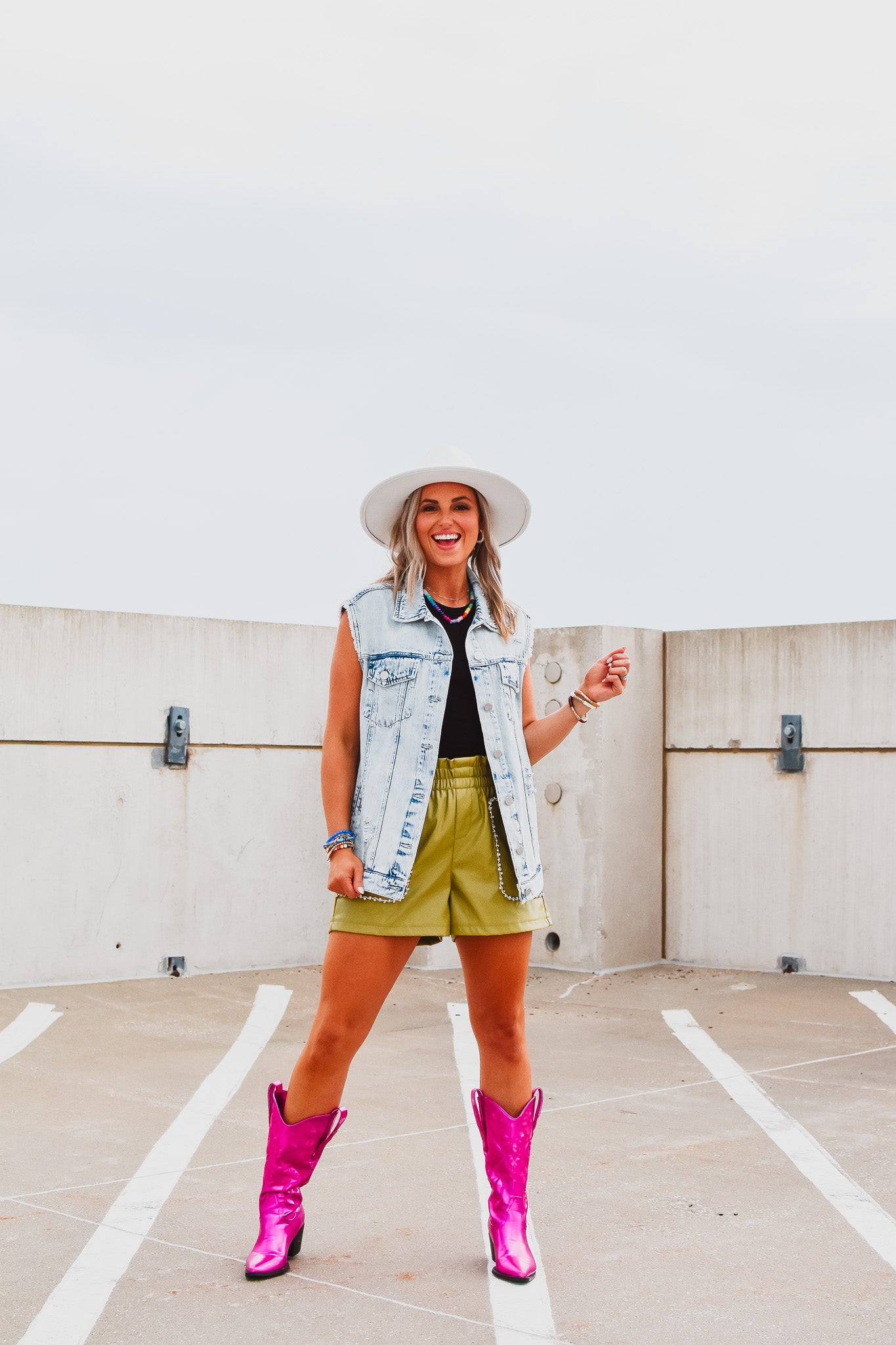 Marley Oversized Denim Vest